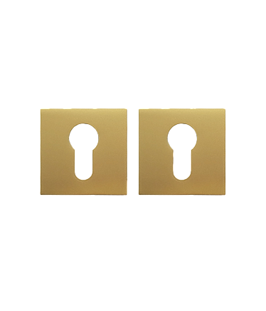 Накладки на ключевой цилиндр Накладка под цилиндр TRODOS на квадратном основании ET 03-AYE11 SG 